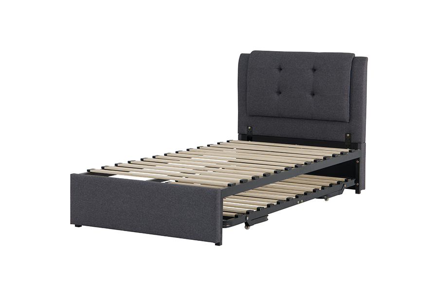 4212 Struttura letto combinato multifunzionale imbottito a castello estraibile