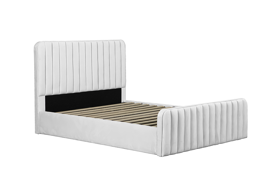 4480G Struttura del letto con contenitore nascosto con ascensore a gas ottomano