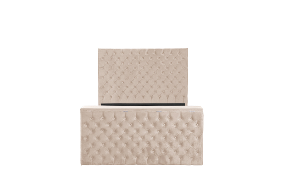 4652BG Letto motorizzato porta TV sollevabile per camerette