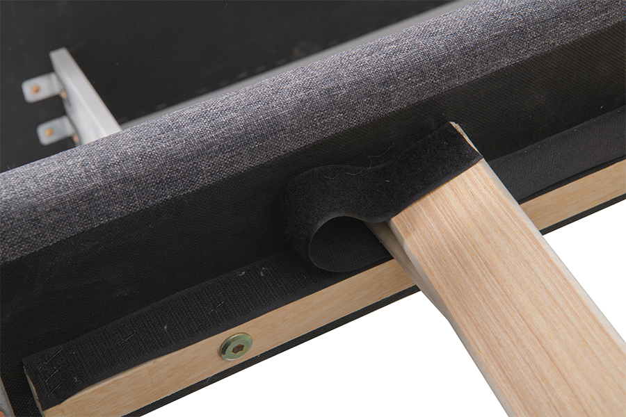 4271D Divano letto contenitore in cotone e lino delicato sulla pelle