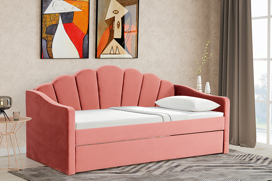 4270 Divano Day Morandi Letto Rosa