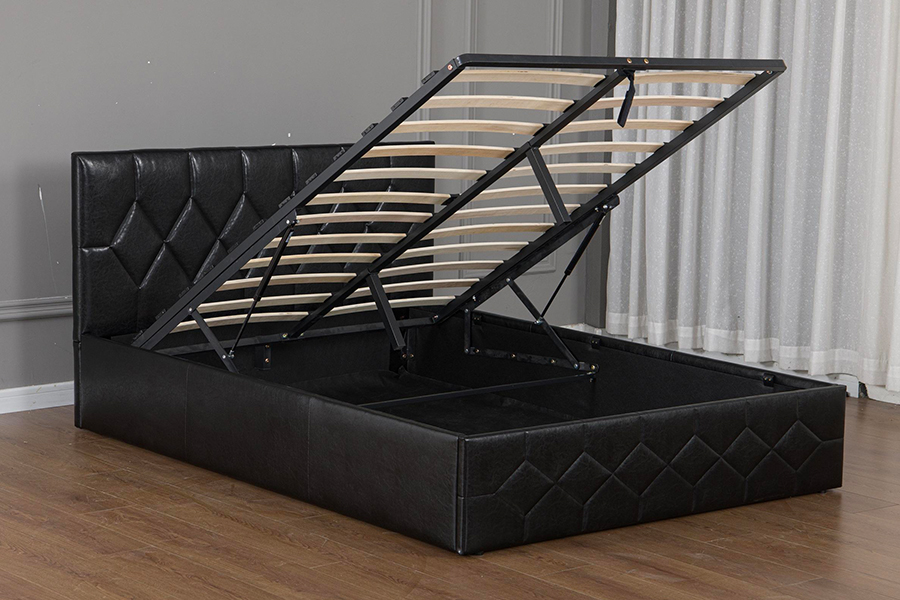 5031G Letto regolabile USB con struttura letto imbottita dal design di lusso
