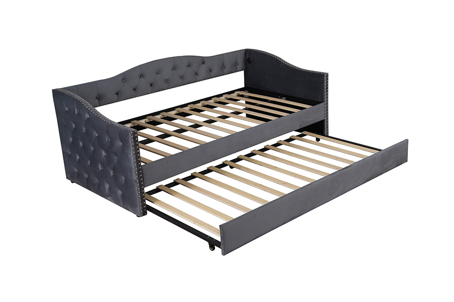 N17 Letto estraibile multifunzionale Funzione contenitore Divano letto estraibile