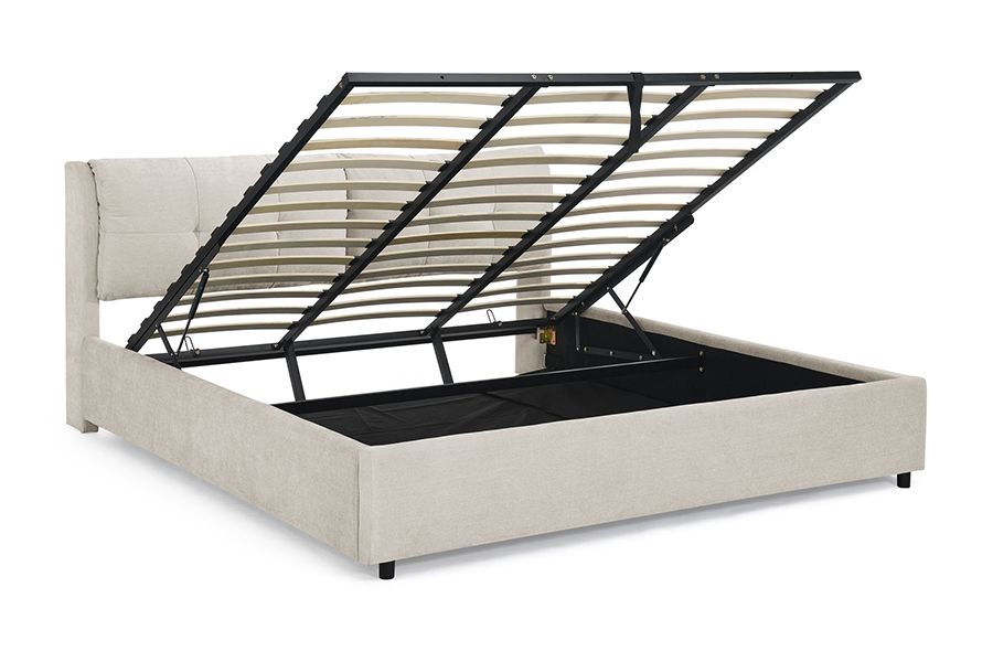 N10 Struttura per letto contenitore imbottita ecologica e resistente