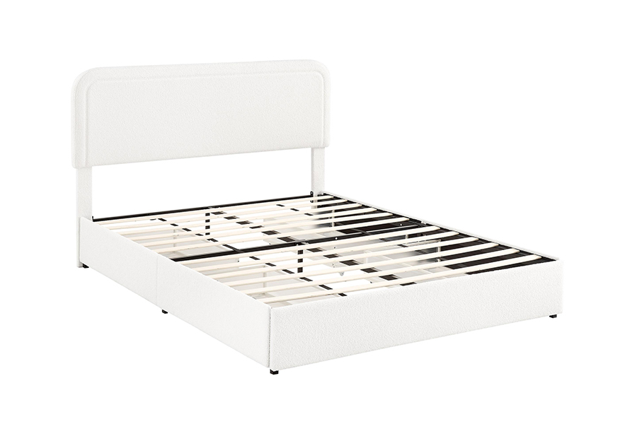 Cassetti portaoggetti per letto N3 Strutture per letti portaoggetti imbottite durevoli