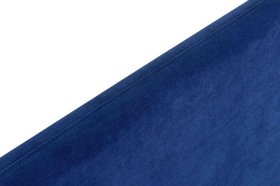 1358 Letto imbottito in tessuto semplice ed elegante