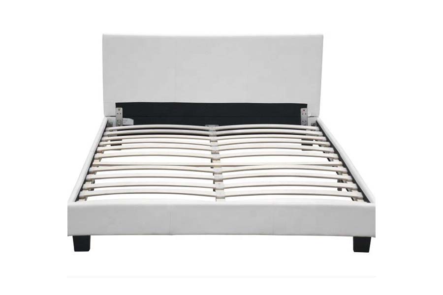 Letto imbottito in pelle PU dal design moderno e semplice 1864