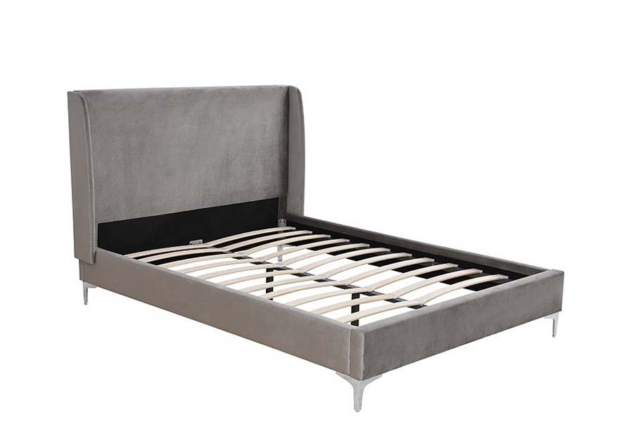 Letto imbottito con struttura letto a grandezza naturale 1575