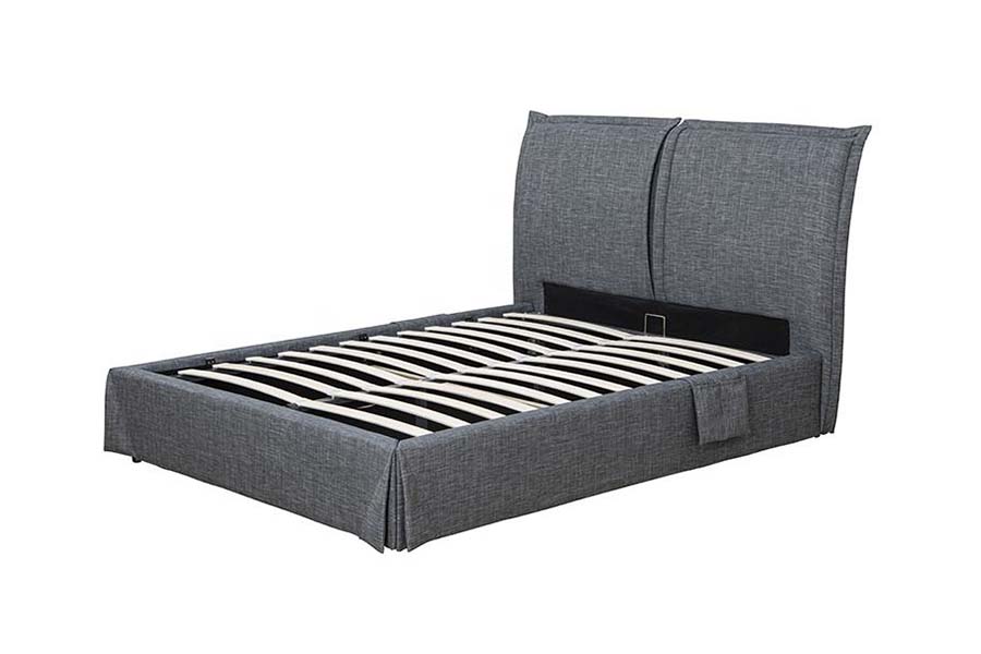 1530 Letti Imbottiti In Tessuto Di Lino Struttura Letto Imbottito Con Contenitore