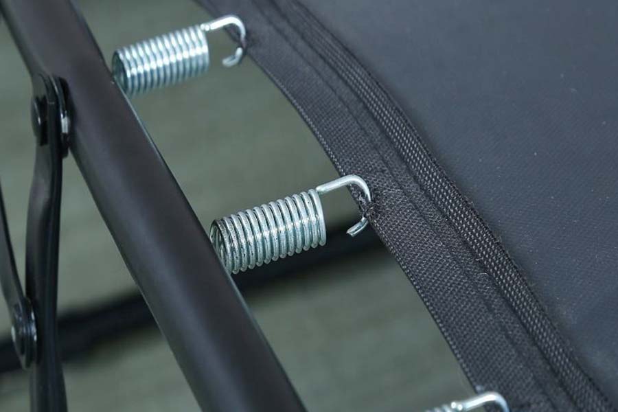 1484 Button Design Pouf contenitore imbottito Box