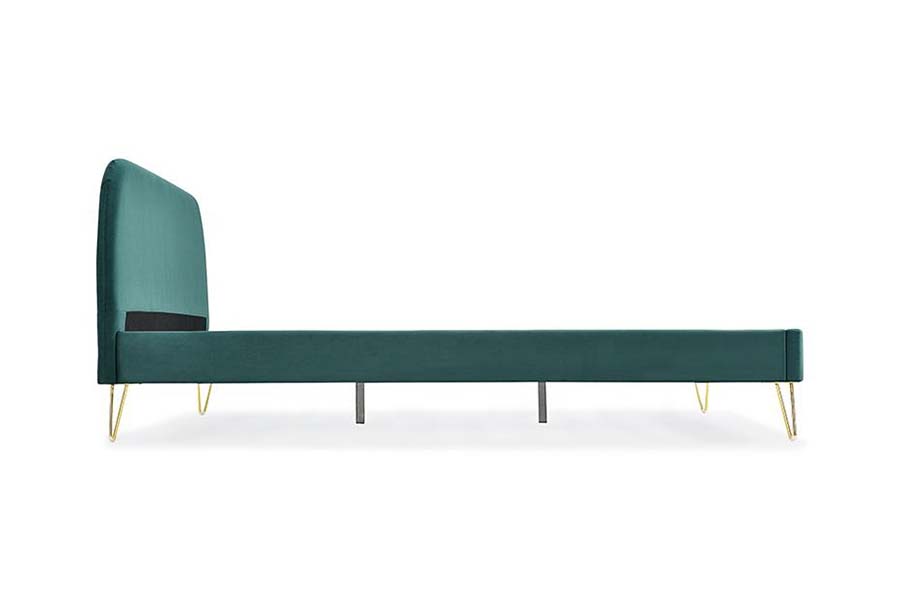 1475 Letto imbottito con struttura letto king size di alta qualità